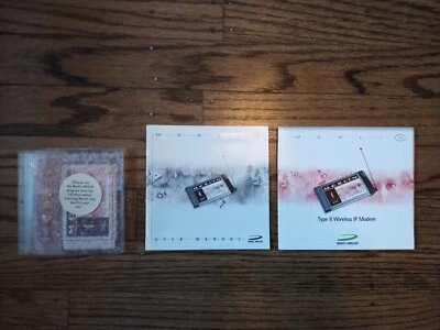 1999 Novatel Wireless Merlin Type II Wireless IP Modem WITH manual, and disc - Image 1 of 4