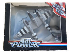 Toy Zone Air Power Detailed Die Cast Metal Replica Item 99333 F-38 Lightning