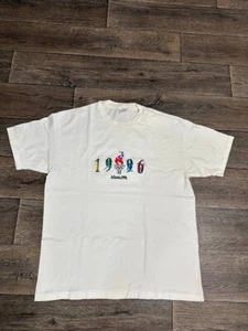 vintage atlanta 1996 olympics t-shirt men white XL - Picture 1 of 6