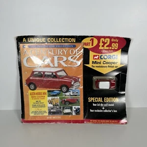 Corgi Mini Ausgabe 1 Ein Jahrhundert Autos von Hachette Brandneu - Bild 1 von 7