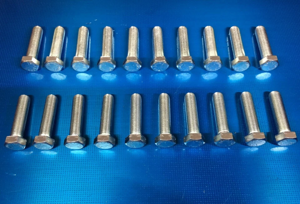 20 Pack 3/8 x 1 1/2 " UNF Bolts-Jaguar Mk1 Mk2 2.4 3.4 3.8 Daimler 250 V8 SP250 - Photo 1/1