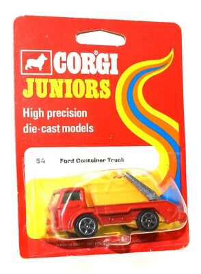 Corgi Juniors # 54 Ford Container Truck - Image 1 of 3