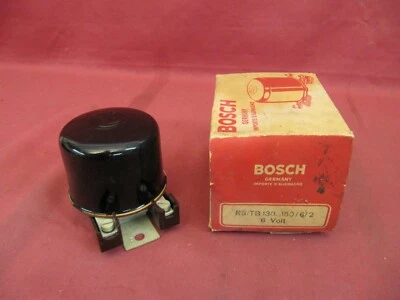 Nuevo de Lote Antiguo Bosch Regulador de Voltaje Redondo Porsche 356 Pre-A DKW Goliath Lloyd Foto 1 de 4