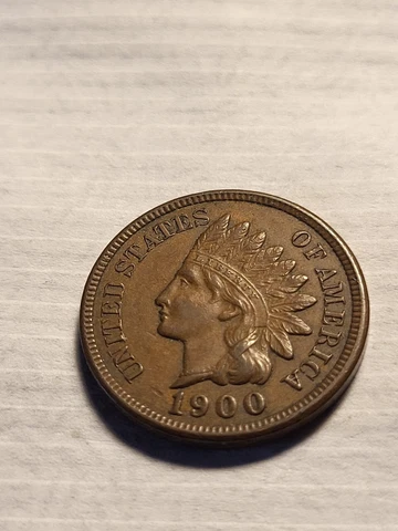 1900 US Indian Head Penny Coin - Estate Find Collection Liquidation g Cover