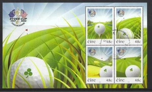 IRELAND 2006 GOLF MINIATURE SHEET FINE USED - Picture 1 of 1