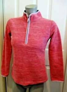 Faded Glory Girls Size Large 10-12 Pink Textured Jacket W/Pockets - Picture 1 of 6