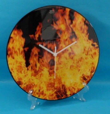 GIANT CLOCK STAY Upcycled Vinyl Record Picture Disc 12P098 Rock Band Wall Clock - Image 1 of 4