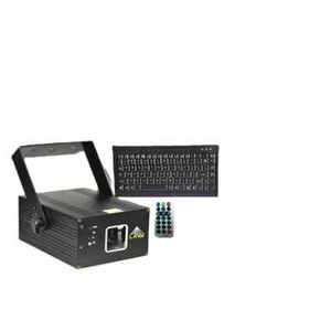 Christmas DJ Lighting 500mW RGB Keyboard Text Party Laser Projector Disco Light - Picture 1 of 8