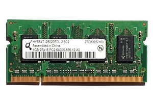 RAM QIMONDA 1Go 2Rx16 PC2-6400S-666-12-A0 HYS64T128020EDL-2.5C2 - Picture 1 of 1