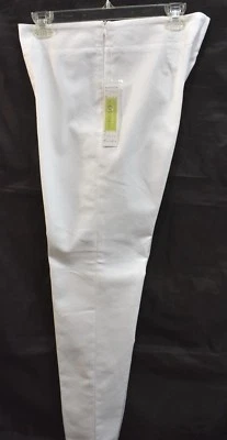 SIGRID OLSEN $119 MUJER BLANCO TOBILLO PANTALONES PIERNA AJUSTADOS TALLA 4*NUEVO*CON ETIQUETA Foto 1 de 4