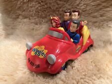 RARE The Wiggles Big Red Car Toot Toot Wicked Cool Toys Emma Wiggle 2013 Bat-Op