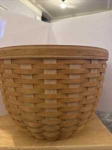 Longaberger 2005 At Home Garden Collection Foliage Basket & Protector Large - Picture 1 of 5