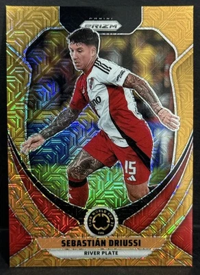 2025 Prizm FIFA Club World Cup River Plate Sebastian Driussi Gold Mojo Prizm /25 - Image 1 of 4