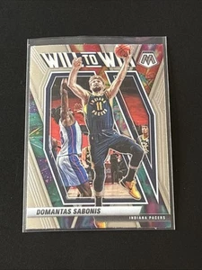 Mosaico Panini 2020-21 - Will to Win #19 Domantas Sabonis - Imagen 1 de 2
