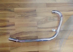 Velocette Auspuffrohr Alu Kopf 1950-53 1 3/4" VEL6A Exhaust Pipe Alloy Head - Picture 1 of 5