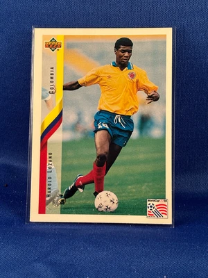 1994 Upper Deck World Cup English/Spanish Harold Lozano #63 - Изображение 1 из 2