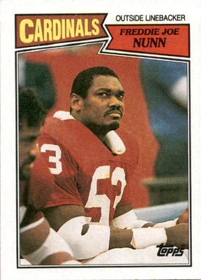 1987 Topps Freddie Joe Nunn #337 St. Louis Cardinals - Image 1 of 2