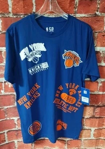 NWT Men's NBA New York Knicks Ultra Game Blue Crew Neck Tee Shirt Sz Medium $30 - Picture 1 of 7