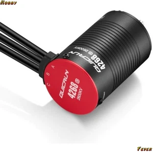 Motor Hobbywing 30404600 Quicrun 4268sl 2600kv negro G2 - Imagen 1 de 1