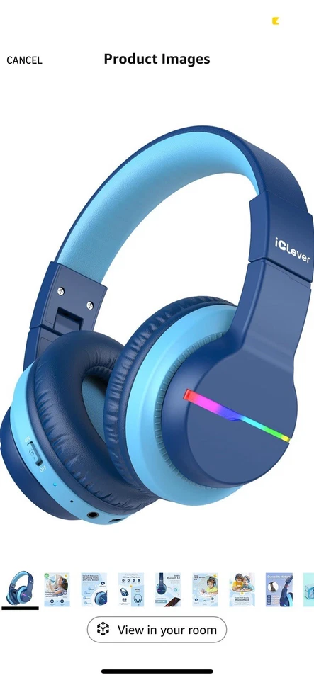 Наушники для детей Iclever.    . - Изображение 1 из 1