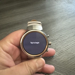 Asus ZenWatch 3 WI503Q Beige Leather Silver - Picture 1 of 11