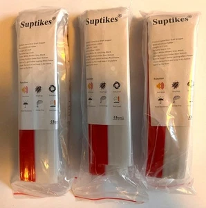 3 Packages of Suptikes Brand Door Draft Stoppers, 39.3 inches long x 2" each - Picture 1 of 6