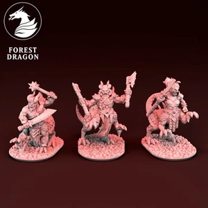 Despoilers Lizard Ogres  du chaos 10mm - Picture 1 of 1