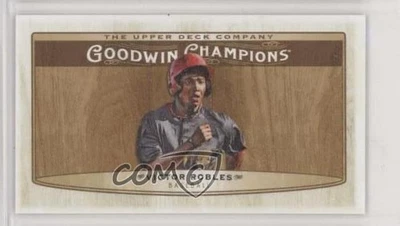 2019 Goodwin Champions Horizontal Wood Mini Lumberjack Back Victor Robles #99 - Image 1 of 2