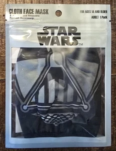 Darth Vader Star Wars Adult Cloth Face Mask - Picture 1 of 2