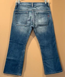 Vintage Diesel Jeans Herren Ravix Bootcut 33 x 27 Blau Button Fly Made in Italy - Bild 1 von 8