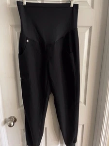 Figs Maternity Jogger Scrub Pants Damen Technical Collection schwarz Gr. S - Bild 1 von 6