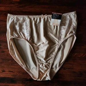Slip modellante doppio supporto Bali 3X/10 hi cut beige mutandine mutandine floreali - Foto 1 di 9