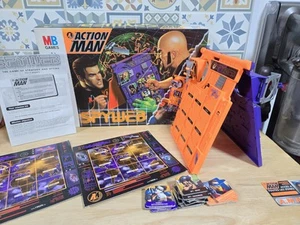ACTION MAN Spyweb MB Games Hasbro Original 1998 19629 Spy Web boxed game - Picture 1 of 15