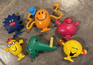 Mcdonalds Mr Men Little Miss Actionfigur Lot 6 Spielzeuge enthalten - Bild 1 von 3