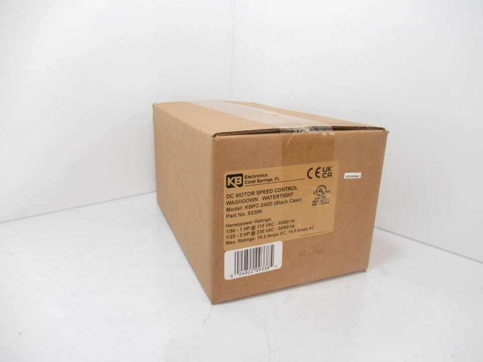KB Electronics KBPC-240D 9338K Penta-Drive DC Motor Speed Control NEMA 4X, IP-65 - Image 1 of 4