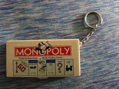 Vintage 1998 Hasbro Monopoly Board Game Keychain - Image 1 of 4