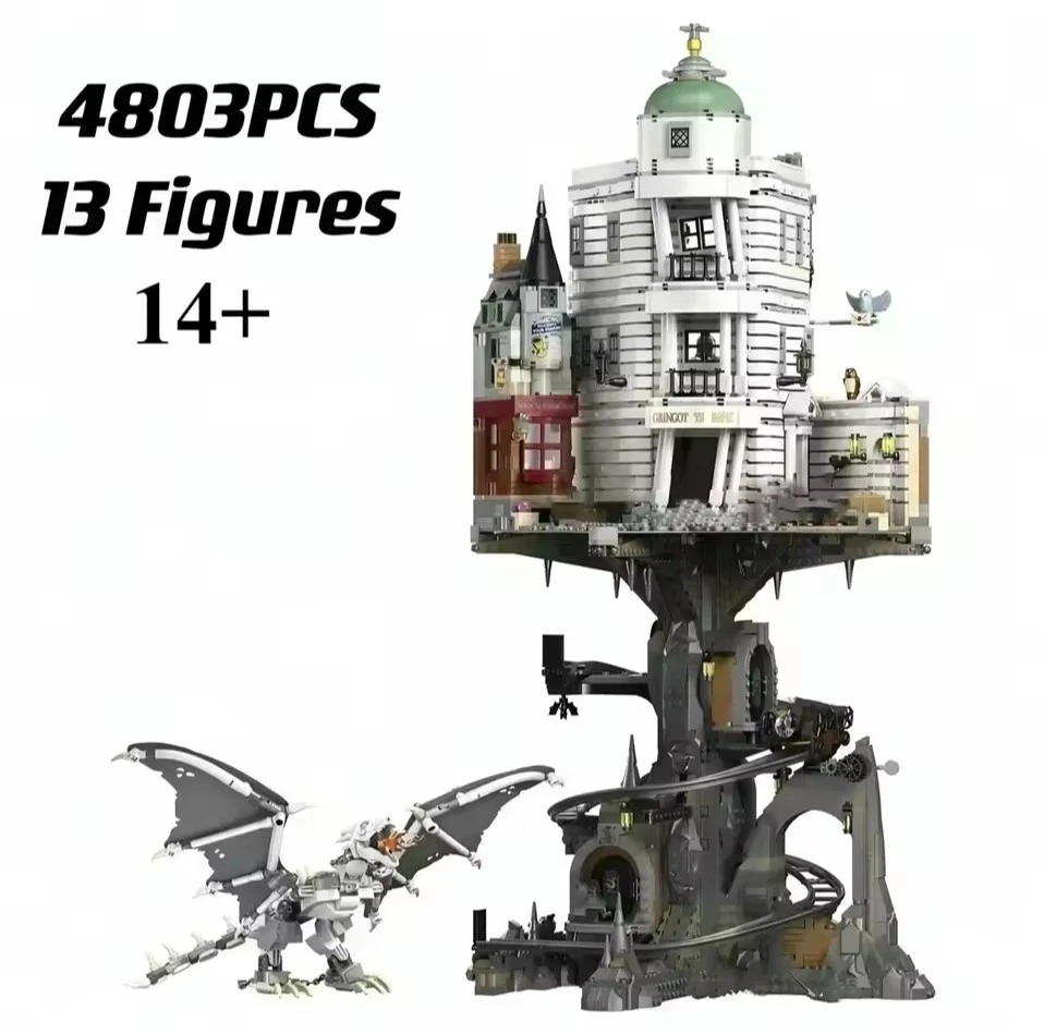 Build Blocks - Gringotts Wizarding Bank | 4803pcs (76417) NEW Unbranded - Image 1 of 4