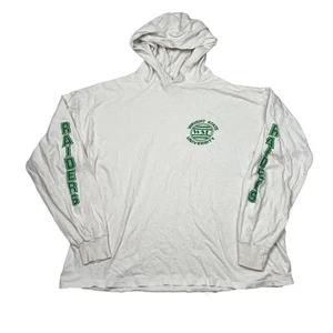 Vintage 80s WSU Wright State Raiders Long Sleeve Hooded T-Shirt FLAW Youth XL - Picture 1 of 8