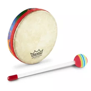 Remo Kid's Percussion Rain Forest Hand Drum 1X6 in. - Picture 1 of 6