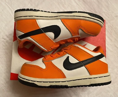 ZAPATOS DEPORTIVOS NIKE Dunk retro bajos - halloween - niño pequeño 8c Foto 1 de 3