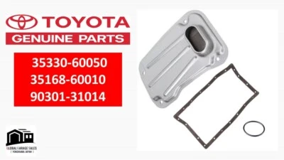 Filtro de aceite de transmisión Toyota OEM 35330-60050 para Lexus GX470 de Japón Foto 1 de 4