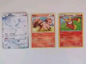 3 Carte Pokémon Energia Del Fuoco Reshiram 113/114 Vulpix 87/123 Darmanitan.... - Foto 1 di 8