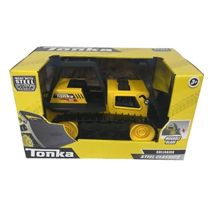 Tonka Classics Bulldozer STEEL moveable BLADE BRAND NEW in BOX yellow - Picture 1 of 14