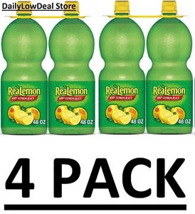 2 PACK - ReaLemon 100% Lemon Juice 48 oz. FREE SHIPPING - Picture 1 of 6