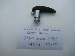Porsche 911/912 Door Vent Window Catch Handle LEFT 90154256300 C#107 - Picture 1 of 6