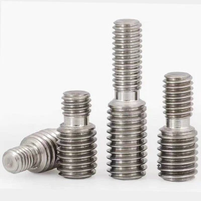 M3 M4 M5 M6 M8-M14 Double Ended Male Thread Screw Reducer Fitting Adapter - Image 1 of 4