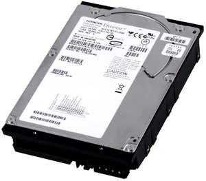 HITACHI ULTRASTAR 10K300 17R6393 HUS103073FL3600 73GB 10K 16MB SCSI 68-PIN 3.5'' - Picture 1 of 3