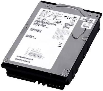 HITACHI ULTRASTAR 10K300 17R6393 HUS103073FL3600 73GB 10K 16MB SCSI 68-PIN 3.5'' - Image 1 of 3