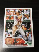 2023 Topps Holiday Mega Box GUNNAR HENDERSON RC Card #H4 Baltimore Orioles