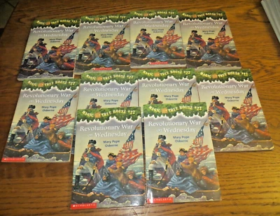 Magic Tree House Revolutionary War Guided Reading 10 book Lot Lit Circle Class - Image 1 of 3